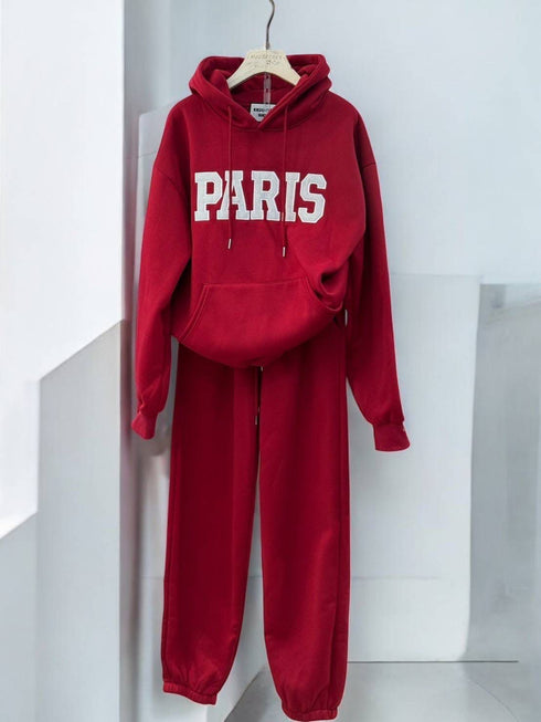 Winter Hoodie And Trousers Sets